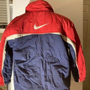 Nike Reversible Boys Jacket, Red White and Blue size 10-12,